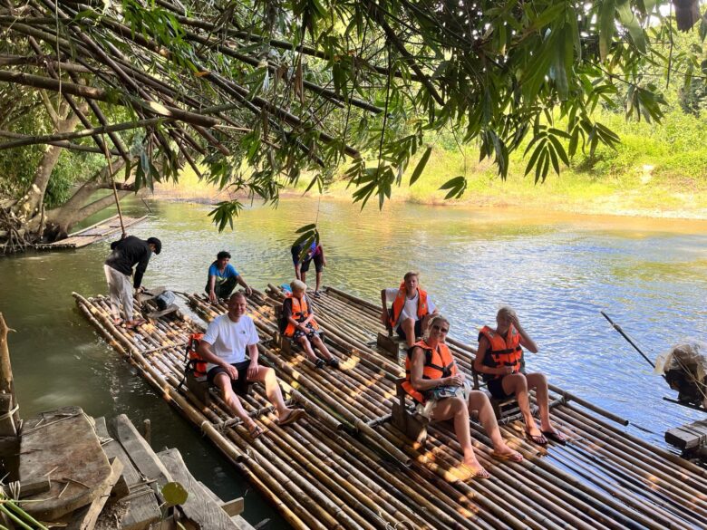 bamboo rafting